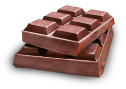 Barras de chocolate