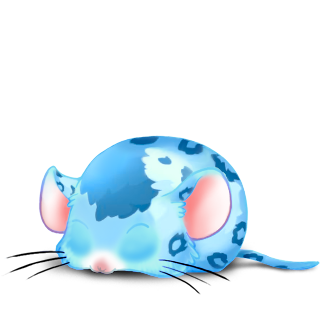 Adopta un Ratón Leopardo azul
