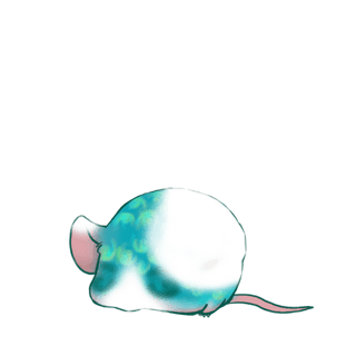 Adopta un Ratón Azul pastel